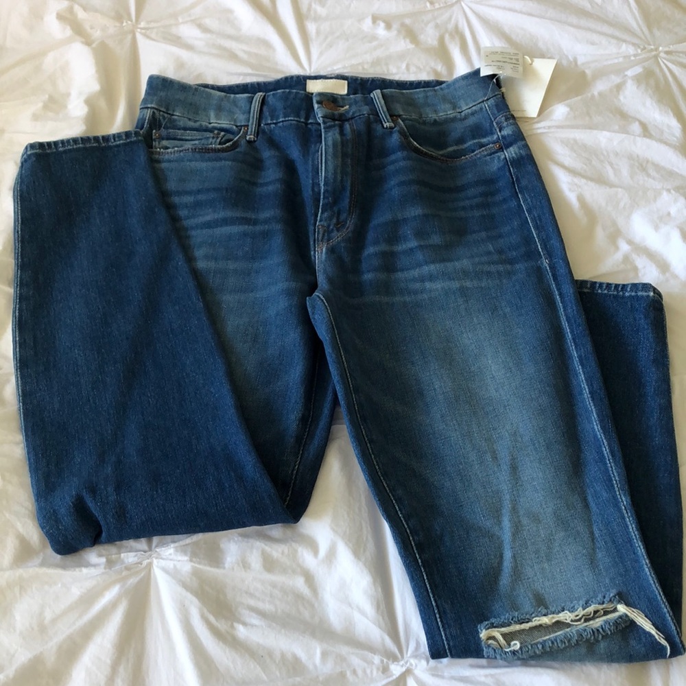 Mother Denim, High Waisted Looker Ankle, Size 28, Gold Rush Baby (Color)